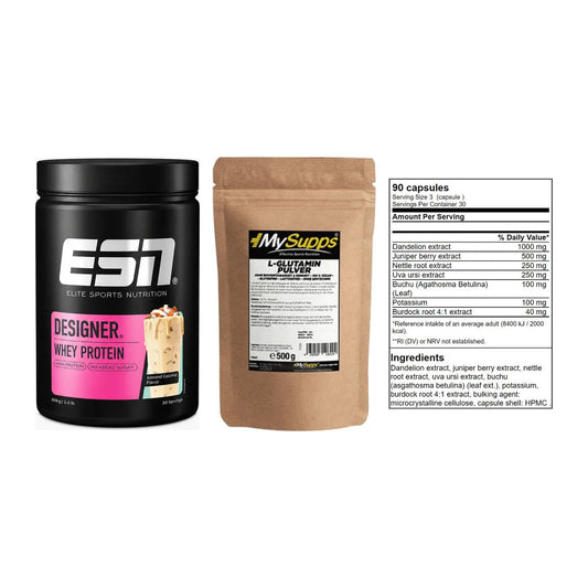 Definitionsphase-Set: ESN Designer + MySupps Glutam + GN Shred Cuts – alle enthaltenen Artikel