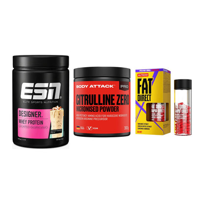 Definitionsphase-Set: ESN Designer + Body Attack + Nutrend Fat – alle enthaltenen Artikel