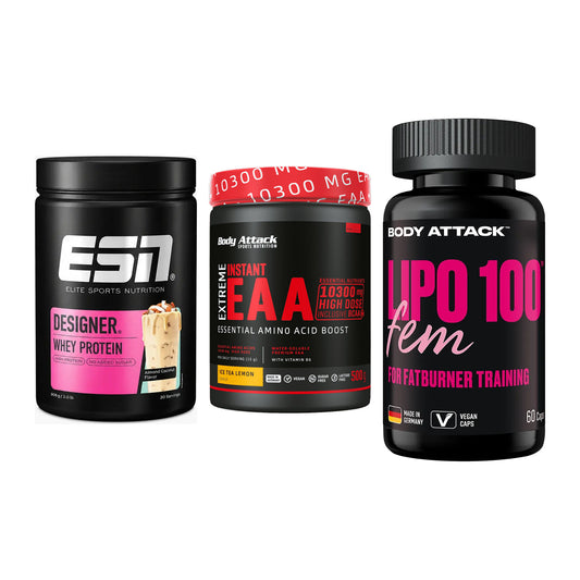 Definitionsphase-Set: ESN Designer + Body Attack + 1 weitere – alle enthaltenen Artikel