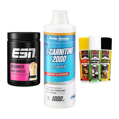 Definitionsphase-Set: ESN Designer + Body Attack + XXL Nutrition – alle enthaltenen Artikel
