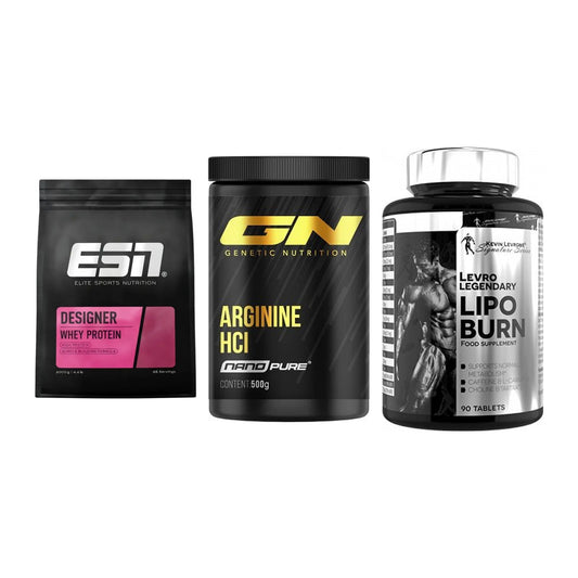 Definitionsphase-Set: ESN Designer + GN Arginine + Kevin Levrone – alle enthaltenen Artikel