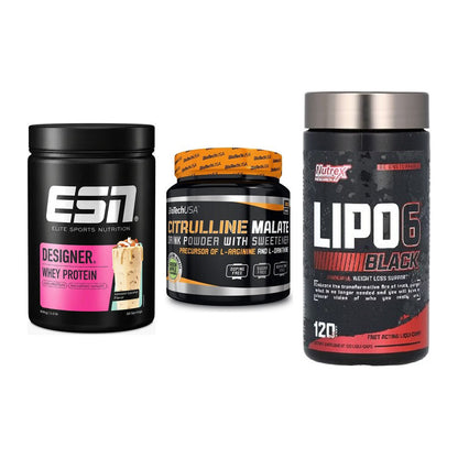 Definitionsphase-Set: ESN Designer + BioTech Citrul + Nutrex Lipo 6 – alle enthaltenen Artikel