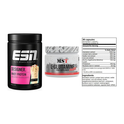 Definitionsphase-Set: ESN Designer + MST Glutamine + GN Shred Cuts – alle enthaltenen Artikel