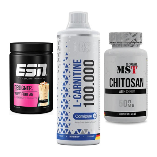 Definitionsphase-Set: ESN Designer + MST L-Carnitin + MST Chitosan – alle enthaltenen Artikel