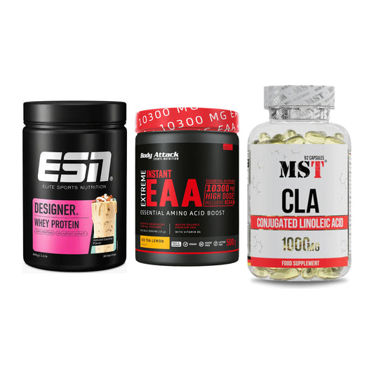 Definitionsphase-Set: ESN Designer + Body Attack + MST CLA 1000mg – alle enthaltenen Artikel