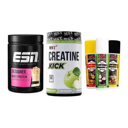 Definitionsphase-Set: ESN Designer + MST Creatine + XXL Nutrition – alle enthaltenen Artikel