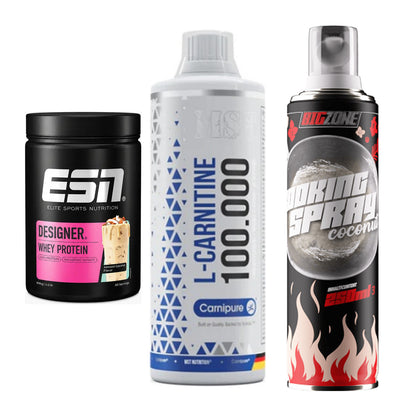 Definitionsphase-Set: ESN Designer + MST L-Carnitin + Big Zone – alle enthaltenen Artikel