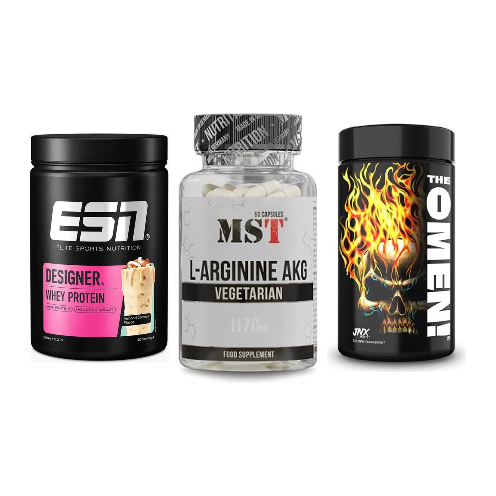 Definitionsphase-Set: ESN Designer + MST Arginin + JNX Sports – alle enthaltenen Artikel