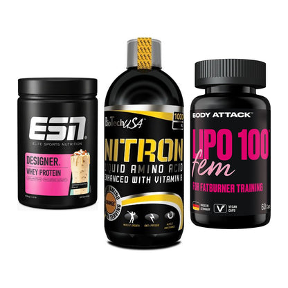 Definitionsphase-Set: ESN Designer + BioTech Liquid + Body Attack – alle enthaltenen Artikel