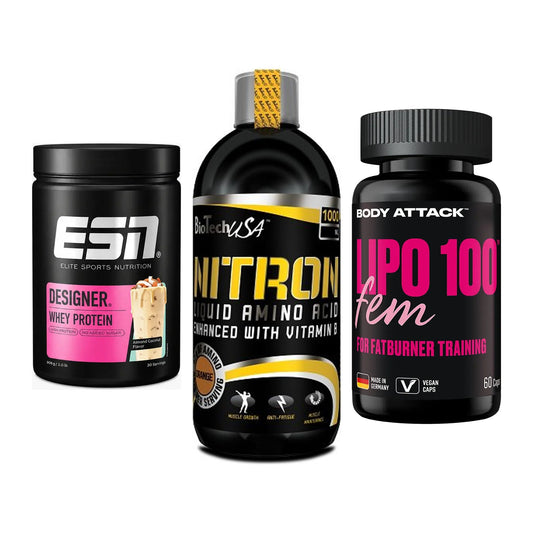 Definitionsphase-Set: ESN Designer + BioTech Liquid + Body Attack – alle enthaltenen Artikel