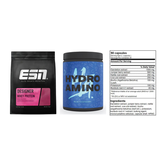 Definitionsphase-Set: ESN Designer + Nanosupps + GN Shred Cuts – alle enthaltenen Artikel
