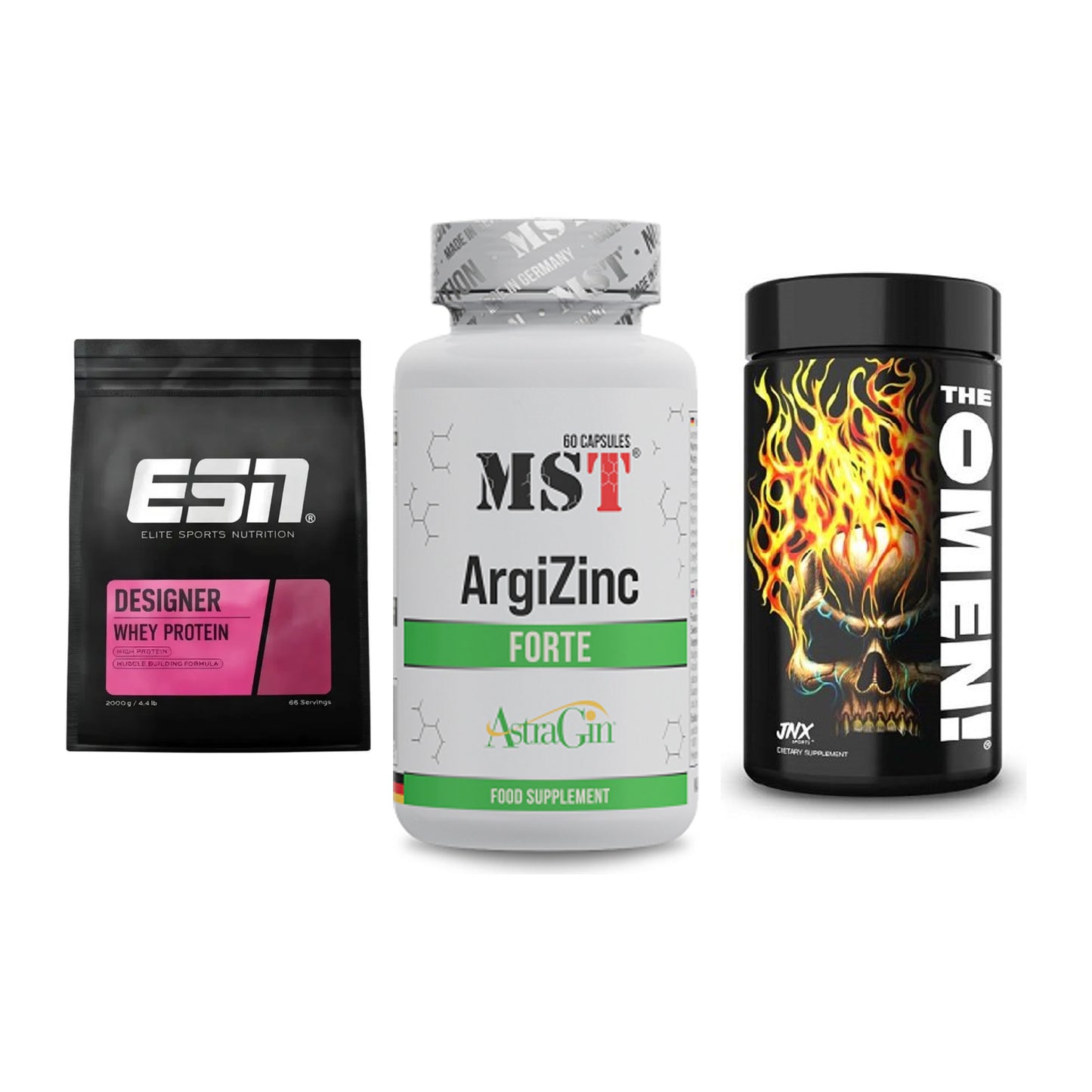 Definitionsphase-Set: ESN Designer + MST ArgiZinc + JNX Sports – alle enthaltenen Artikel