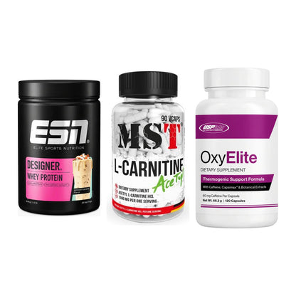 Definitionsphase-Set: ESN Designer + MST L-Carnitin + USP Labs – alle enthaltenen Artikel