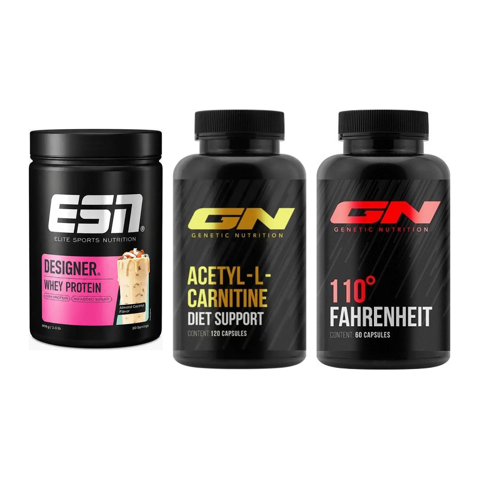 Definitionsphase-Set: ESN Designer + GN Acetyl + GN 110 Fahrenh – alle enthaltenen Artikel