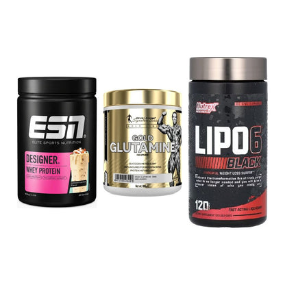 Definitionsphase-Set: ESN Designer + Kevin Levrone + Nutrex Lipo 6 – alle enthaltenen Artikel