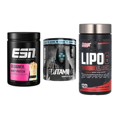 Definitionsphase-Set: ESN Designer + Skull Labs + Nutrex Lipo 6 – alle enthaltenen Artikel