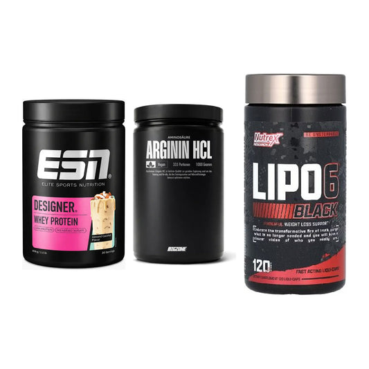 Definitionsphase-Set: ESN Designer + Big Zone + Nutrex Lipo 6 – alle enthaltenen Artikel