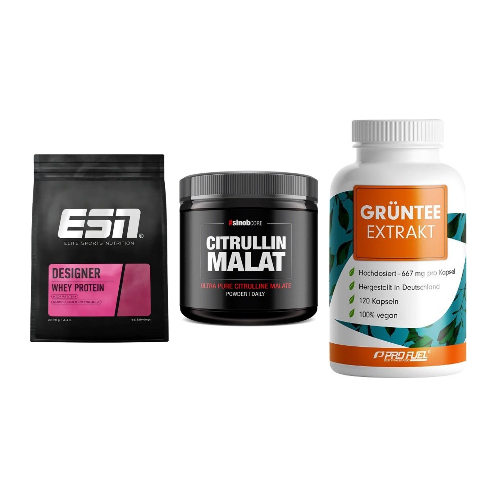 Definitionsphase-Set: ESN Designer + Sinob Core + ProFuel Grünte – alle enthaltenen Artikel