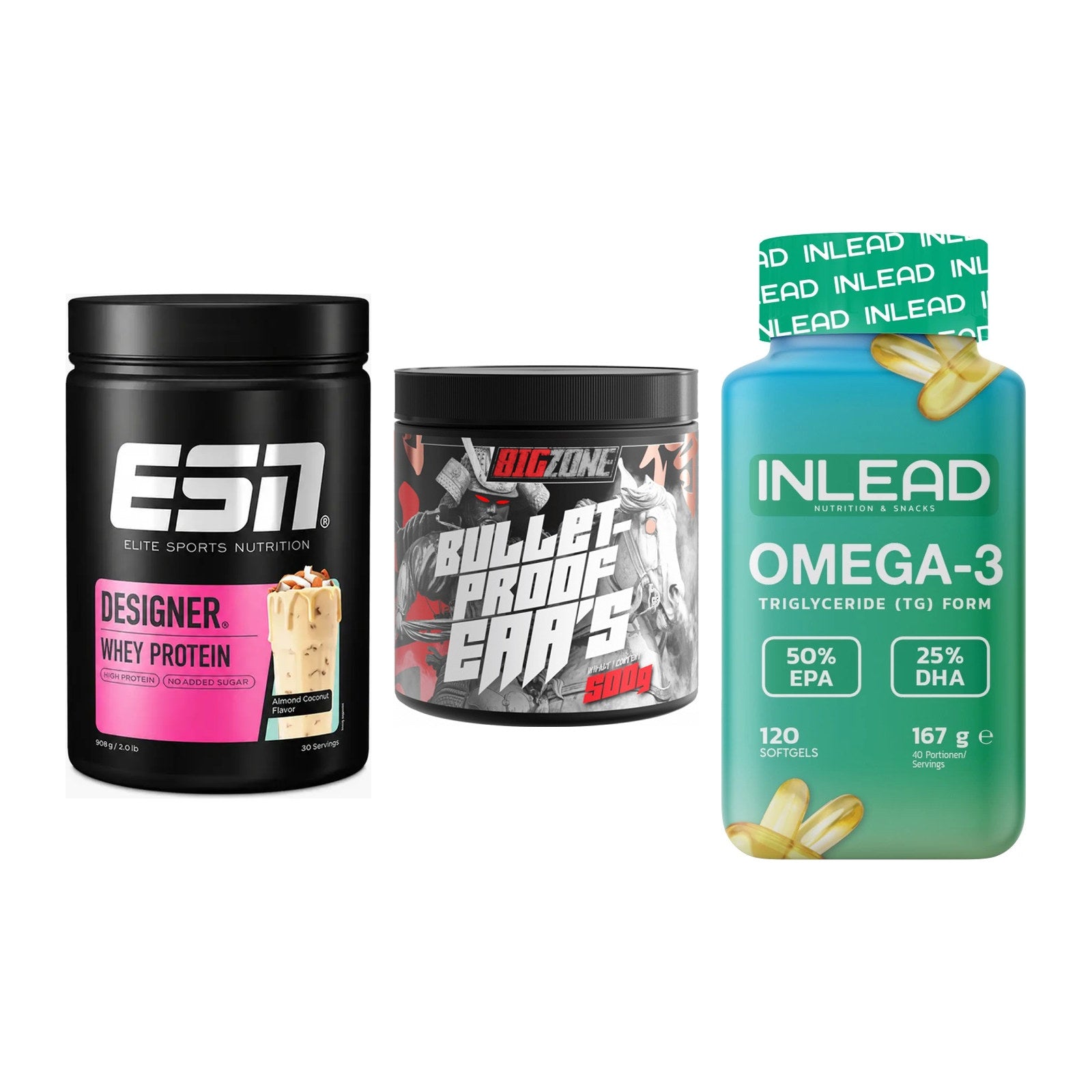 Definitionsphase-Set: ESN Designer + Big Zone + INLEAD Omega-3 – alle enthaltenen Artikel