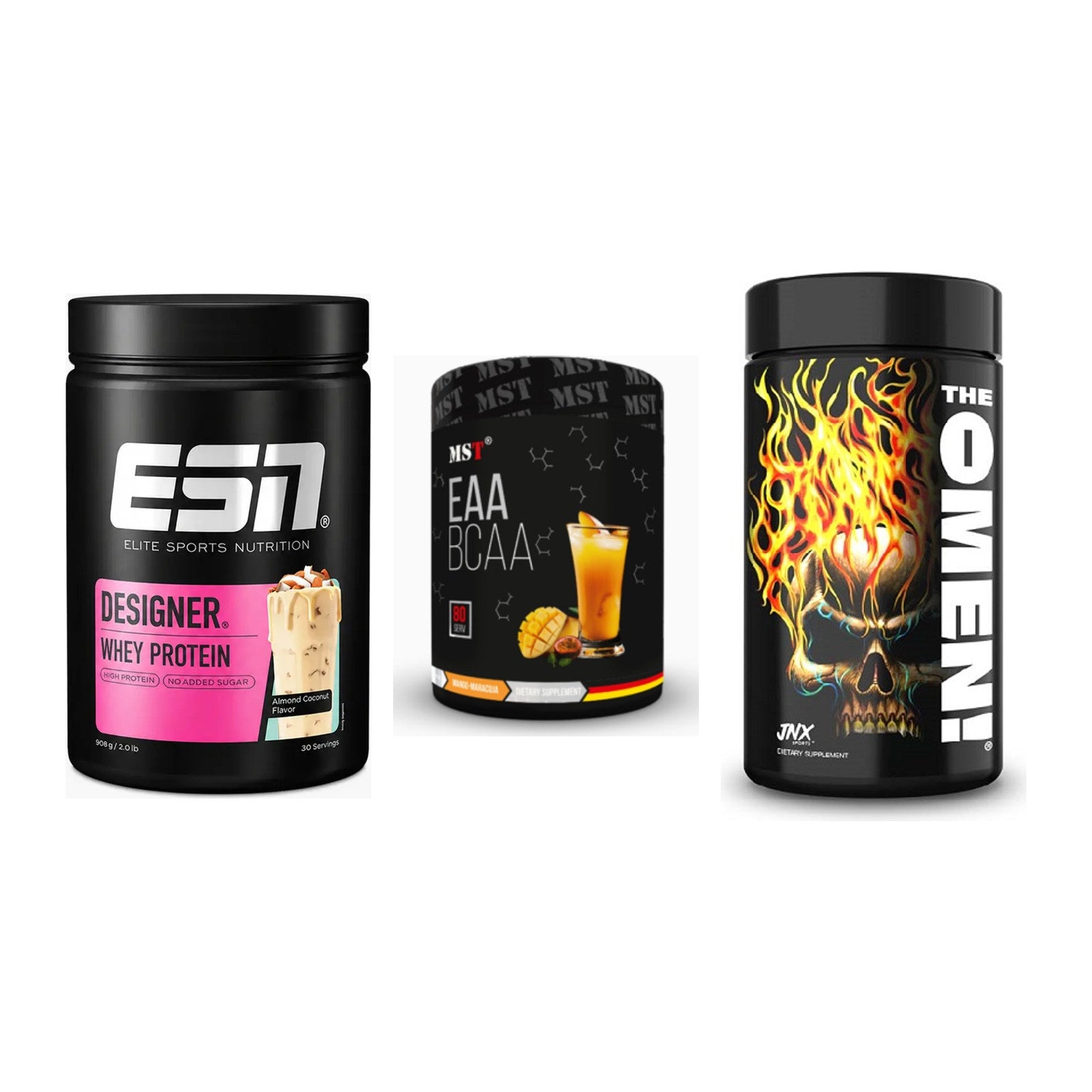Definitionsphase-Set: ESN Designer + MST EAA & BCAA + JNX Sports – alle enthaltenen Artikel