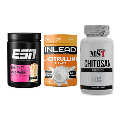 Definitionsphase-Set: ESN Designer + INLEAD L-Citru + MST Chitosan – alle enthaltenen Artikel