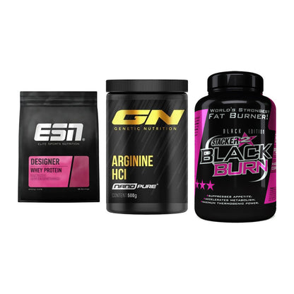 Definitionsphase-Set: ESN Designer + GN Arginine + Stacker2 Black – alle enthaltenen Artikel