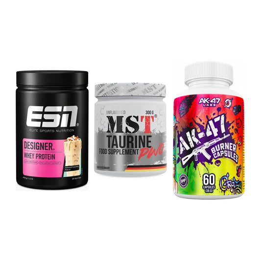 Definitionsphase-Set: ESN Designer + MST Taurine + AK47 Labs – alle enthaltenen Artikel