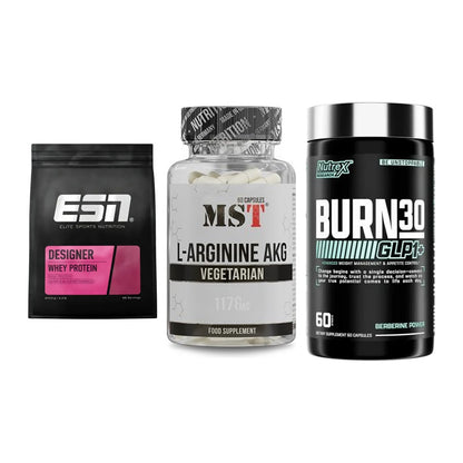 Definitionsphase-Set: ESN Designer + MST Arginin + Nutrex Burn 30 – alle enthaltenen Artikel
