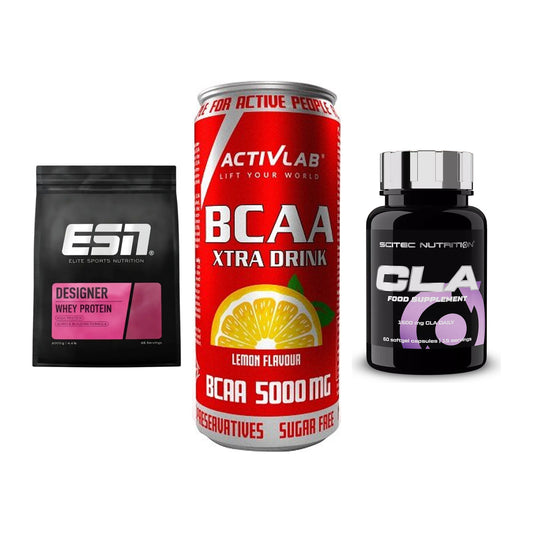 Definitionsphase-Set: ESN Designer + Activlab BCAA + Scitec CLA – alle enthaltenen Artikel