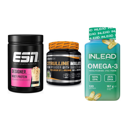 Definitionsphase-Set: ESN Designer + BioTech Citrul + INLEAD Omega-3 – alle enthaltenen Artikel