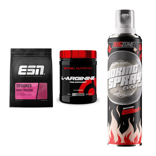 Definitionsphase-Set: ESN Designer + Scitec Arginin + Big Zone – alle enthaltenen Artikel