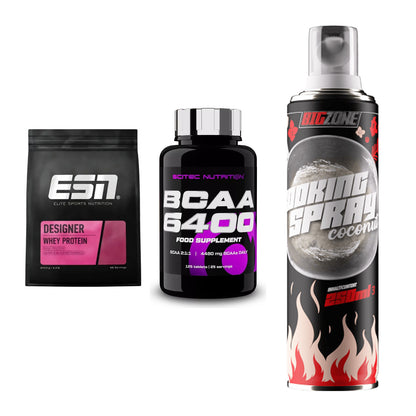 Definitionsphase-Set: ESN Designer + Scitec BCAA + Big Zone – alle enthaltenen Artikel