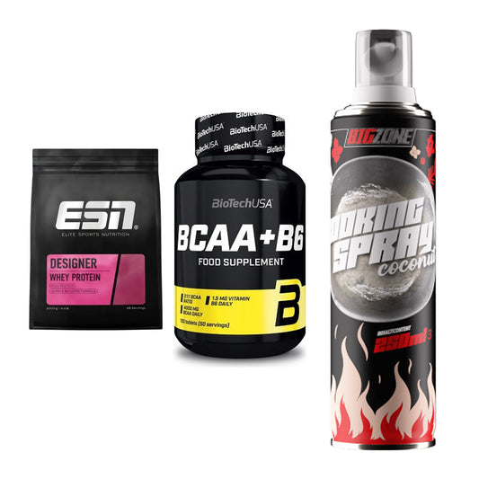 Definitionsphase-Set: ESN Designer + BioTech BCAA+B + Big Zone – alle enthaltenen Artikel