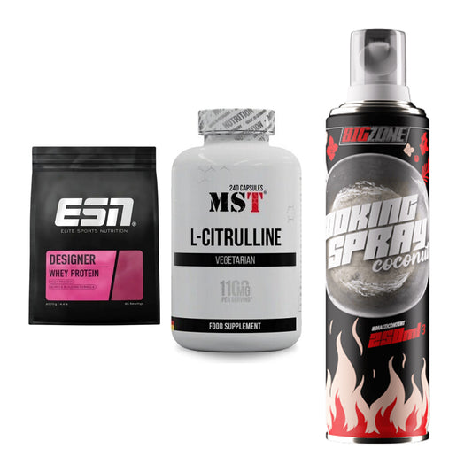 Definitionsphase-Set: ESN Designer + MST Citrulline + Big Zone – alle enthaltenen Artikel