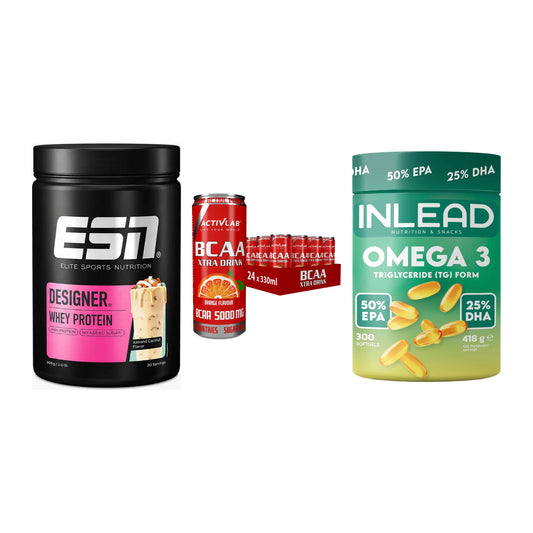 Definitionsphase-Set: ESN Designer + Activlab BCAA + INLEAD Omega-3 – alle enthaltenen Artikel