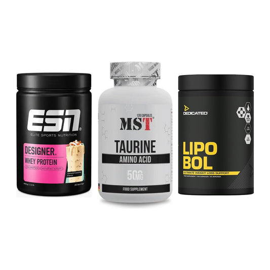 Definitionsphase-Set: ESN Designer + MST Taurine + Dedicated – alle enthaltenen Artikel