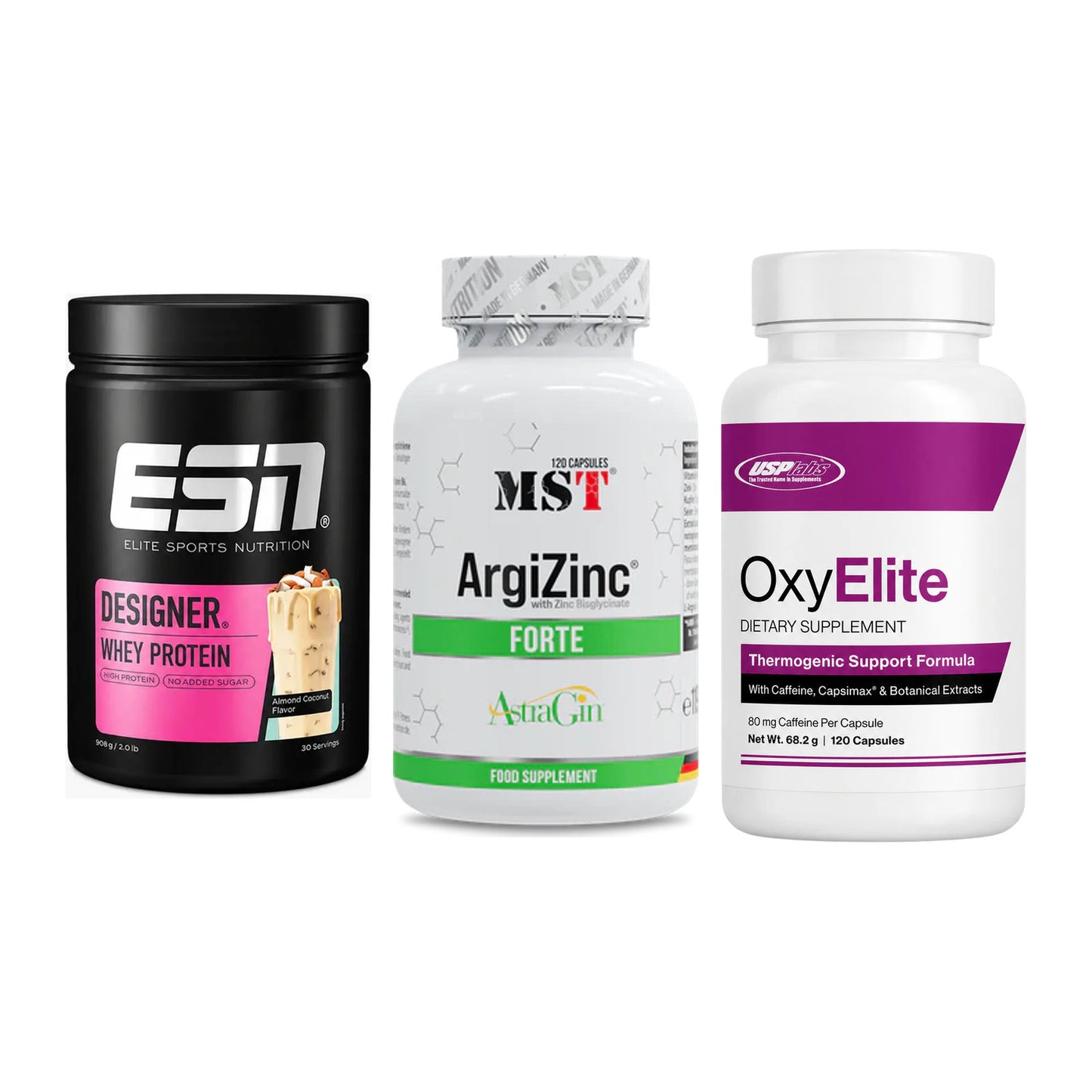Definitionsphase-Set: ESN Designer + MST ArgiZinc + USP Labs – alle enthaltenen Artikel