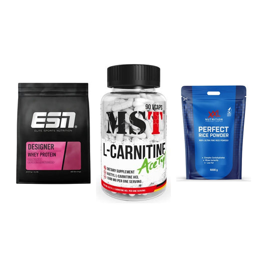 Definitionsphase-Set: ESN Designer + MST L-Carnitin + XXL Nutrition – alle enthaltenen Artikel