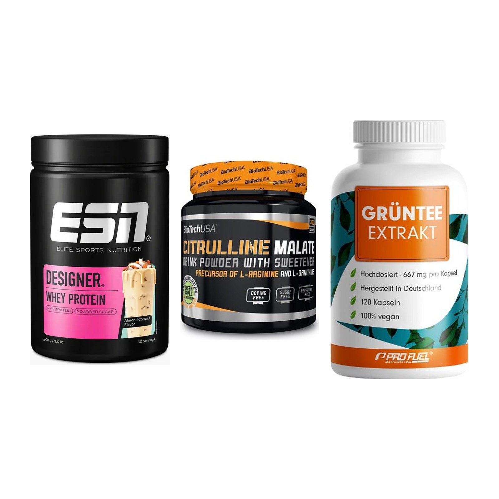 Definitionsphase-Set: ESN Designer + BioTech Citrul + ProFuel Grünte – alle enthaltenen Artikel