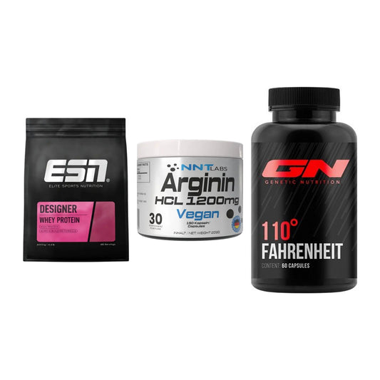 Definitionsphase-Set: ESN Designer + NNT Arginin + GN 110 Fahrenh – alle enthaltenen Artikel