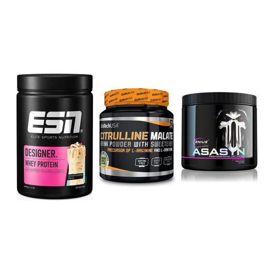 Definitionsphase-Set: ESN Designer + BioTech Citrul + Genius Nutriti – alle enthaltenen Artikel