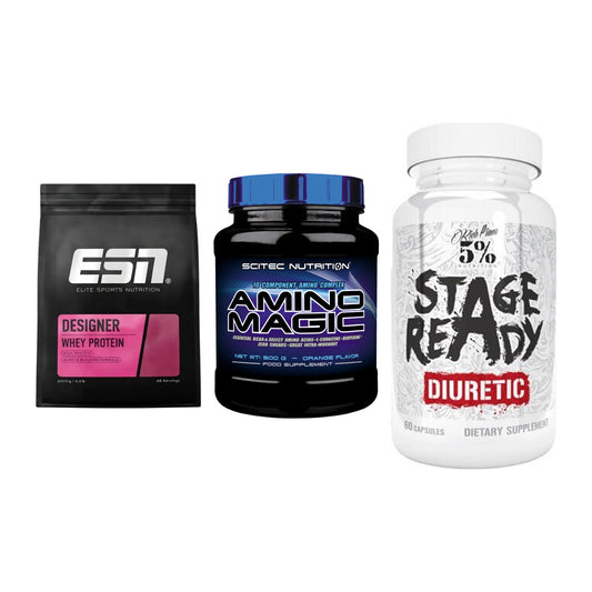 Definitionsphase-Set: ESN Designer + Scitec Amino + 5% Nutrition – alle enthaltenen Artikel