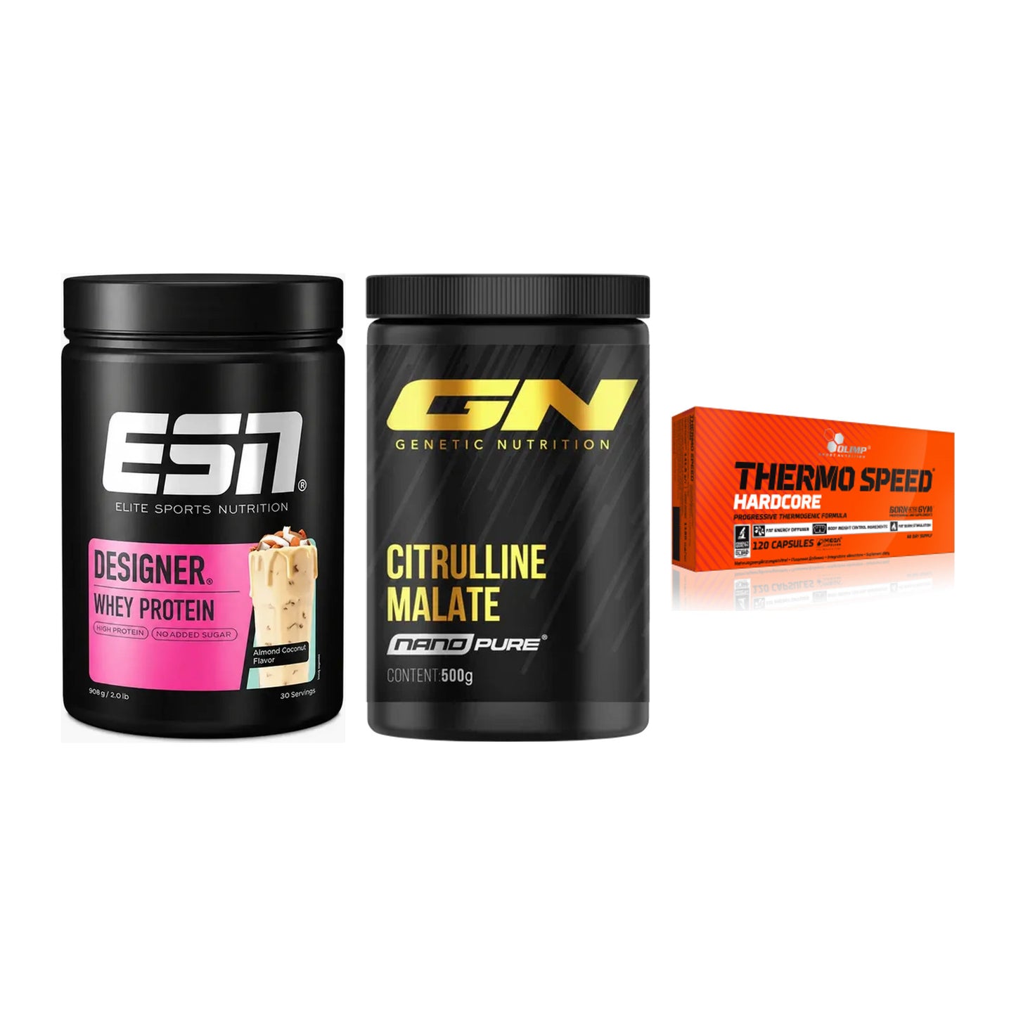 Definitionsphase-Set: ESN Designer + GN Citrulline + Olimp Thermo – alle enthaltenen Artikel
