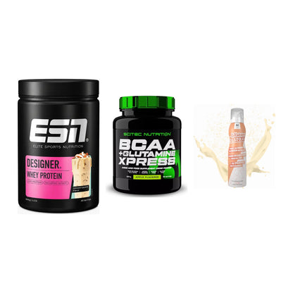 Definitionsphase-Set: ESN Designer + Scitec BCAA + More Nutrition – alle enthaltenen Artikel