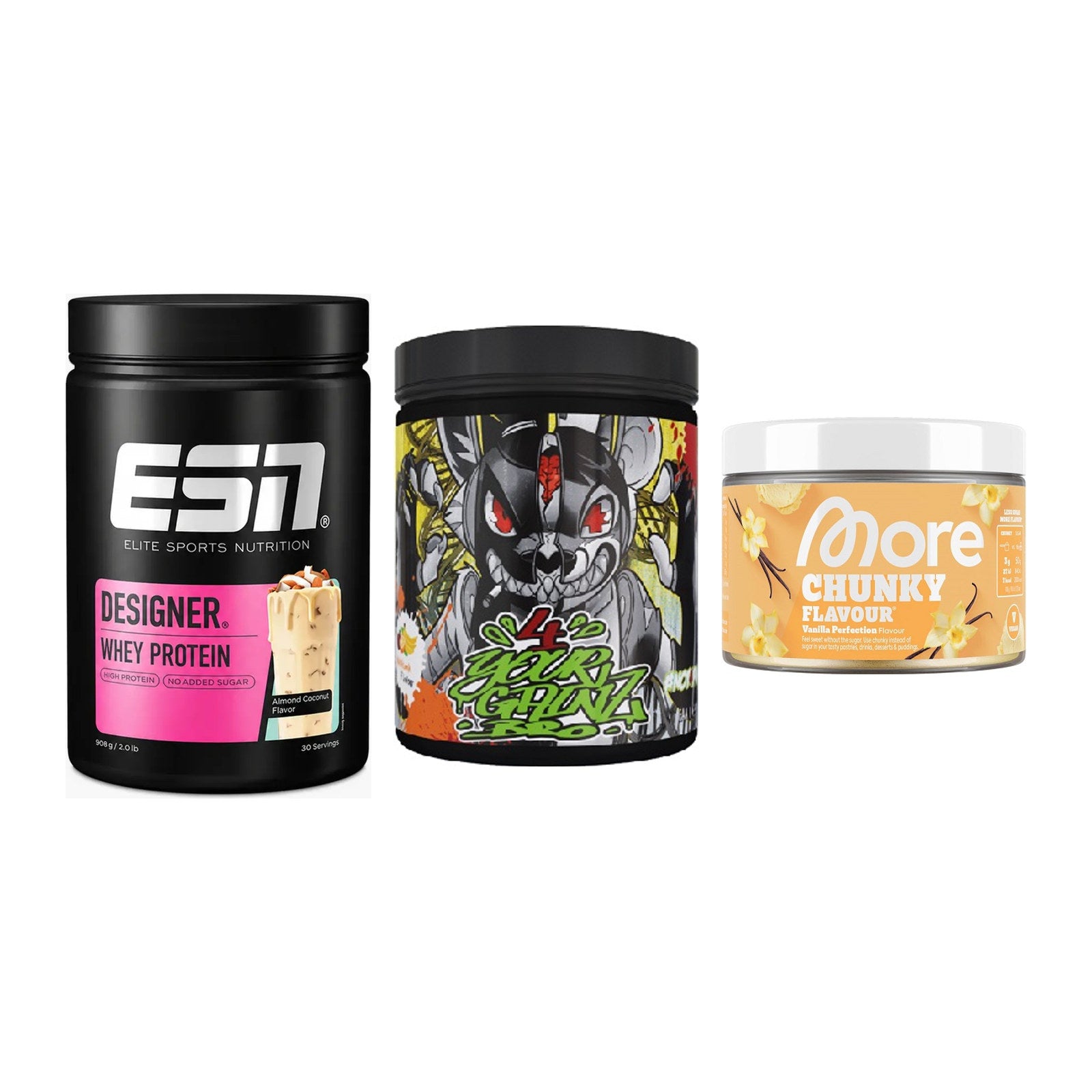 Definitionsphase-Set: ESN Designer + BPS-Pharma + More Nutrition – alle enthaltenen Artikel