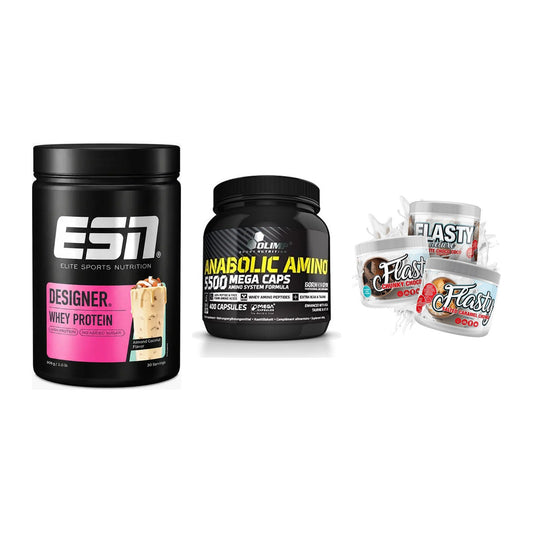 Definitionsphase-Set: ESN Designer + Olimp Anabolic + Sinob Flasty – alle enthaltenen Artikel