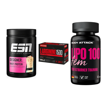 Definitionsphase-Set: ESN Designer + Body Attack + 1 weitere – alle enthaltenen Artikel