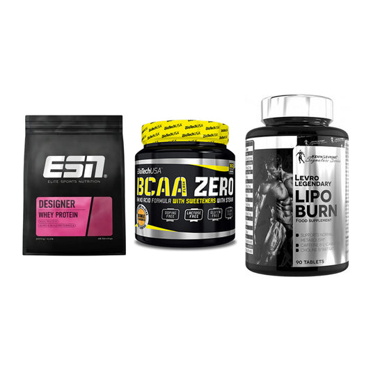 Definitionsphase-Set: ESN Designer + BioTech BCAA + Kevin Levrone – alle enthaltenen Artikel