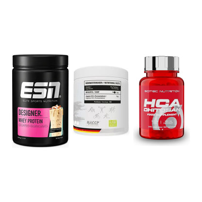 Definitionsphase-Set: ESN Designer + MST Arginine + Scitec HCA-Chi – alle enthaltenen Artikel