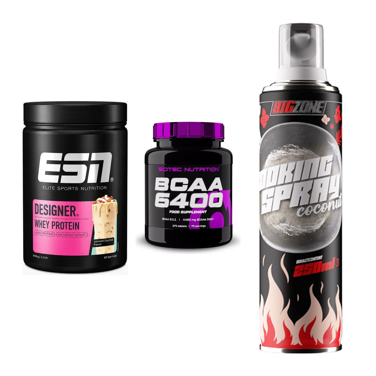 Definitionsphase-Set: ESN Designer + Scitec BCAA + Big Zone – alle enthaltenen Artikel